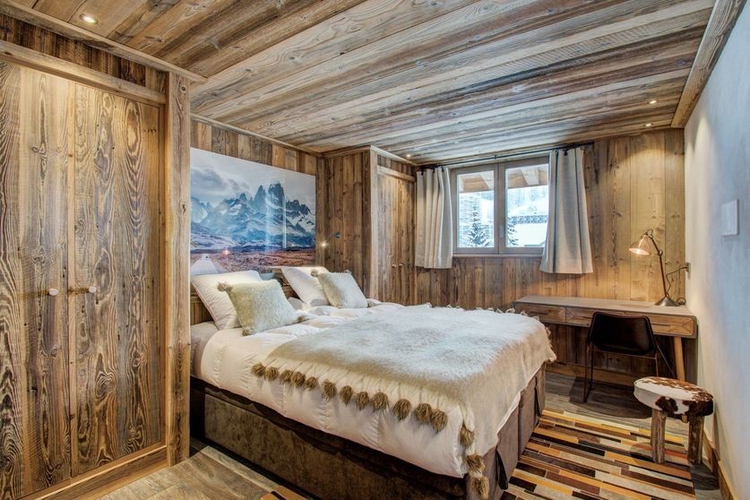 Val d’Isère Location Appartement Luxe Ulalite Chambre
