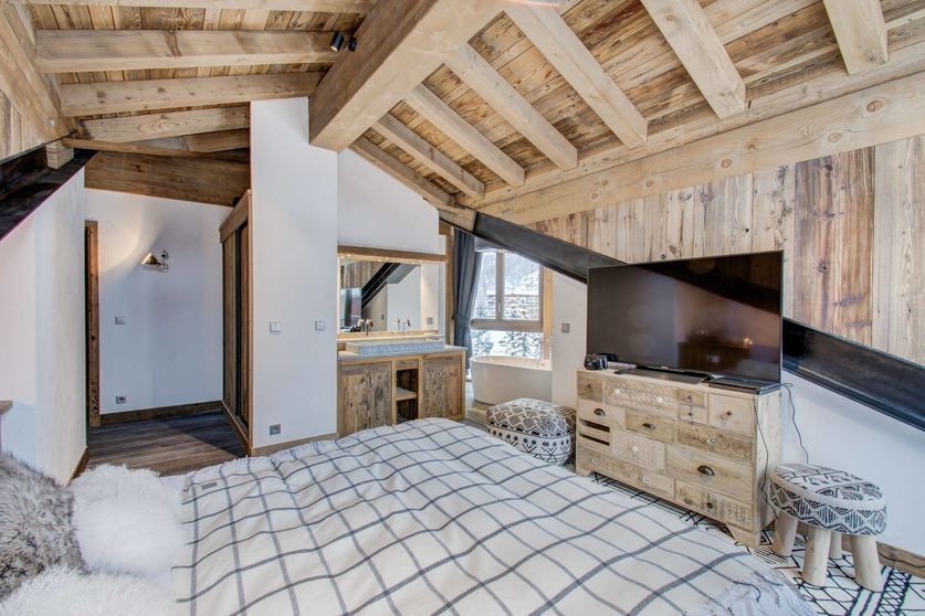 Val d’Isère Location Appartement Luxe Ulalite Chambre 5