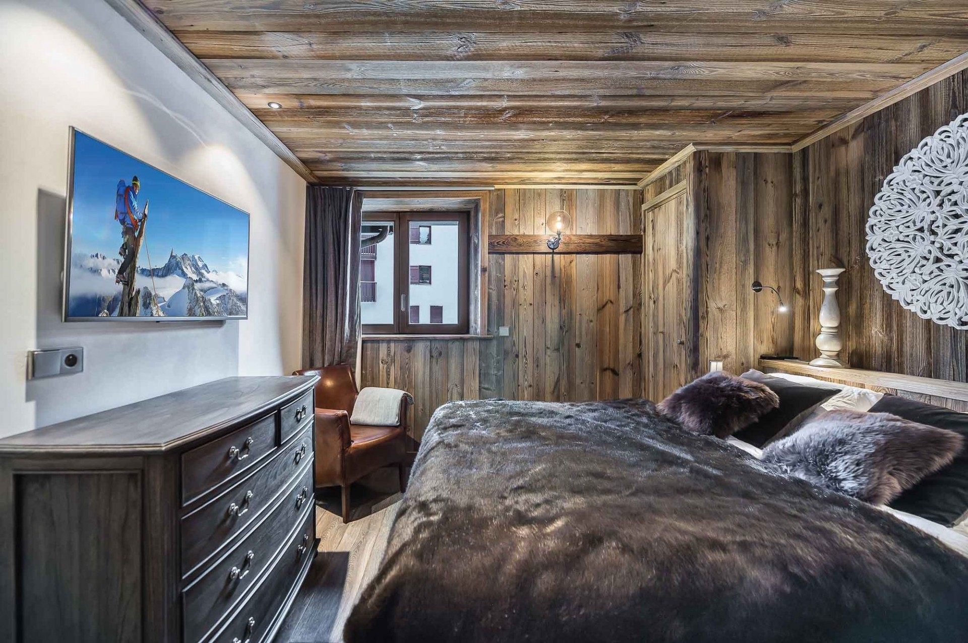 Val d’Isère Location Appartement Luxe Ulilite Chambre 3