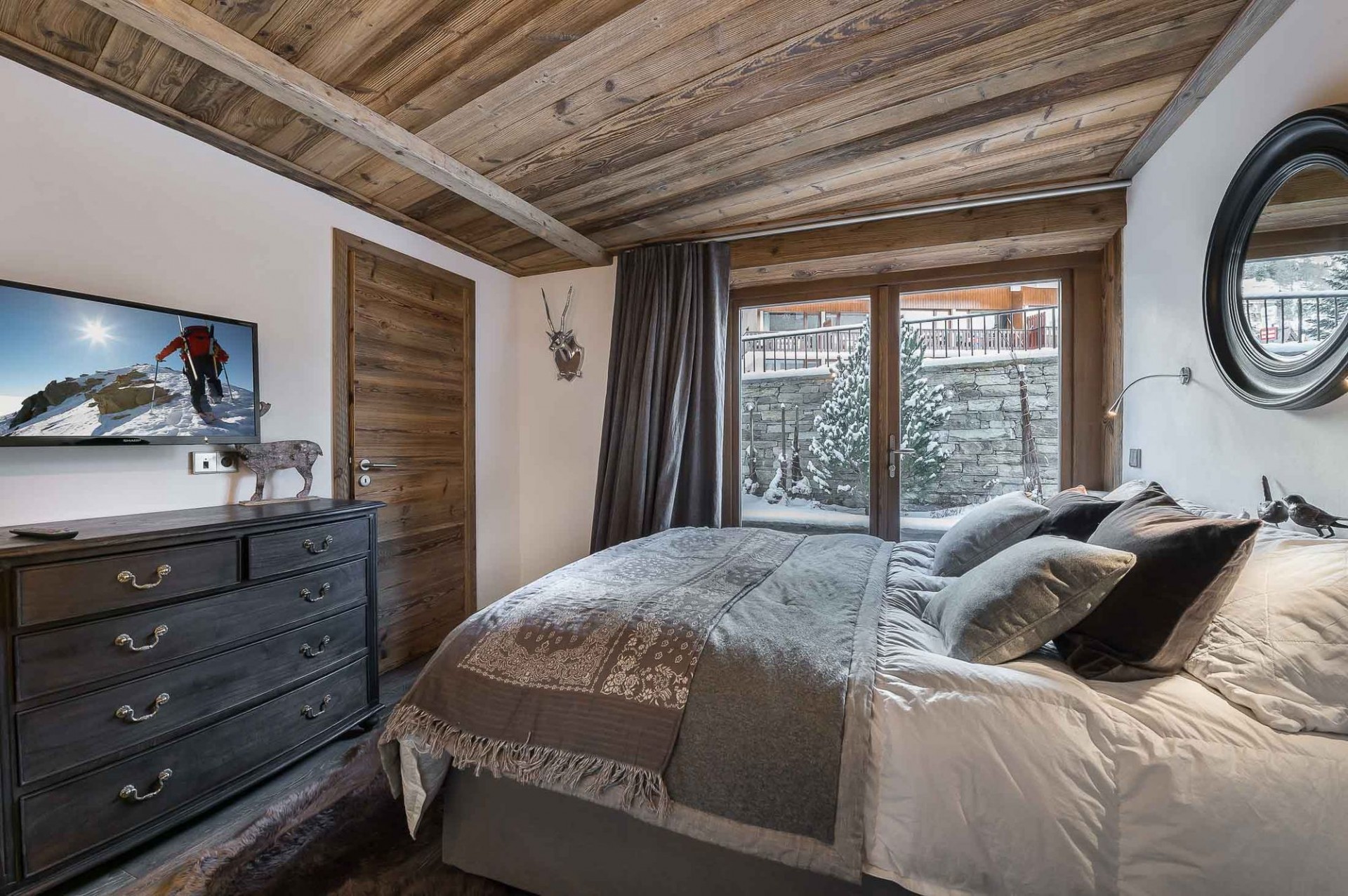 Val d’Isère Location Appartement Luxe Ulilite Chambre 5