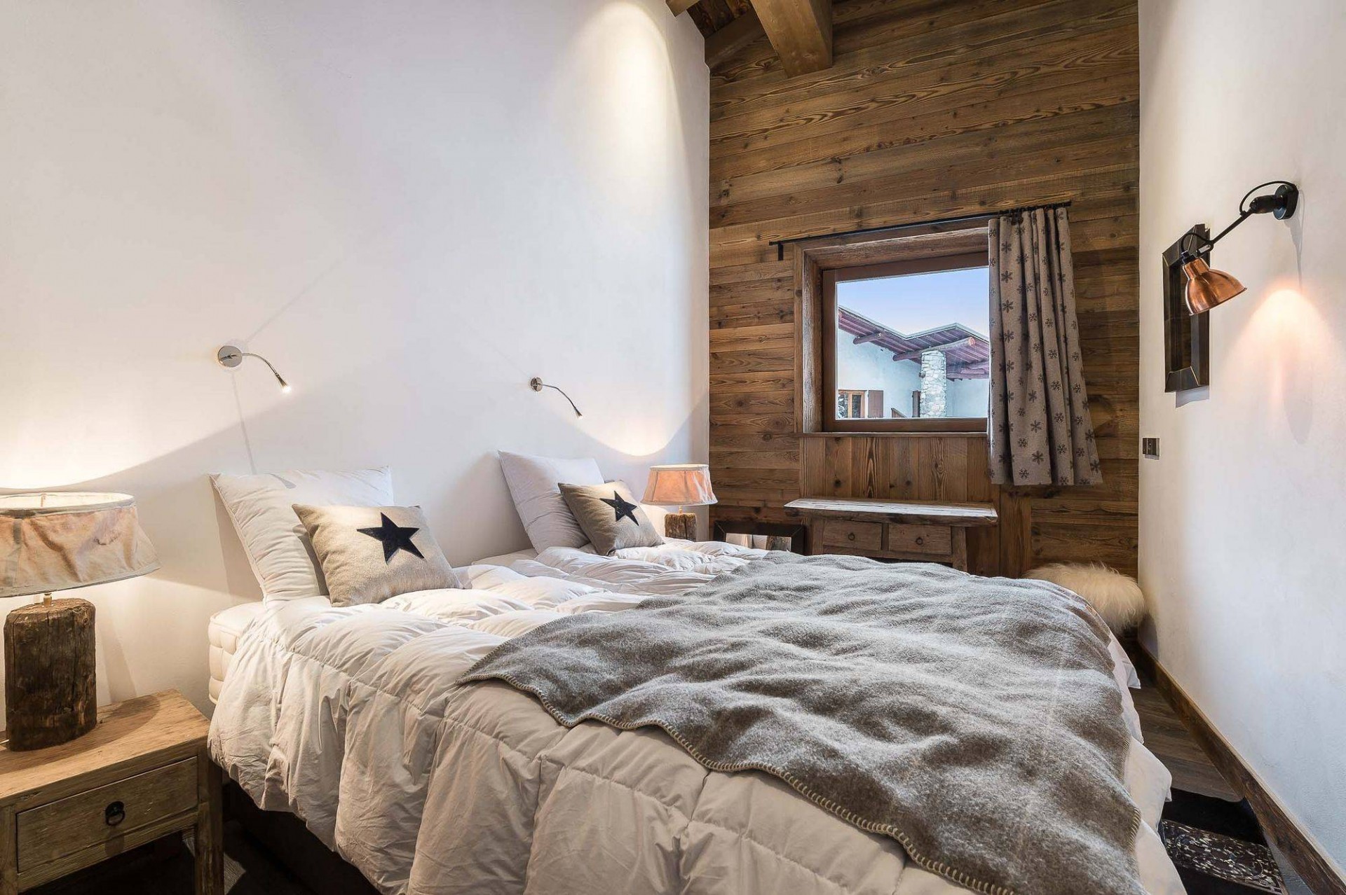 Val d’Isère Location Appartement Luxe Ulolite Chambre 2
