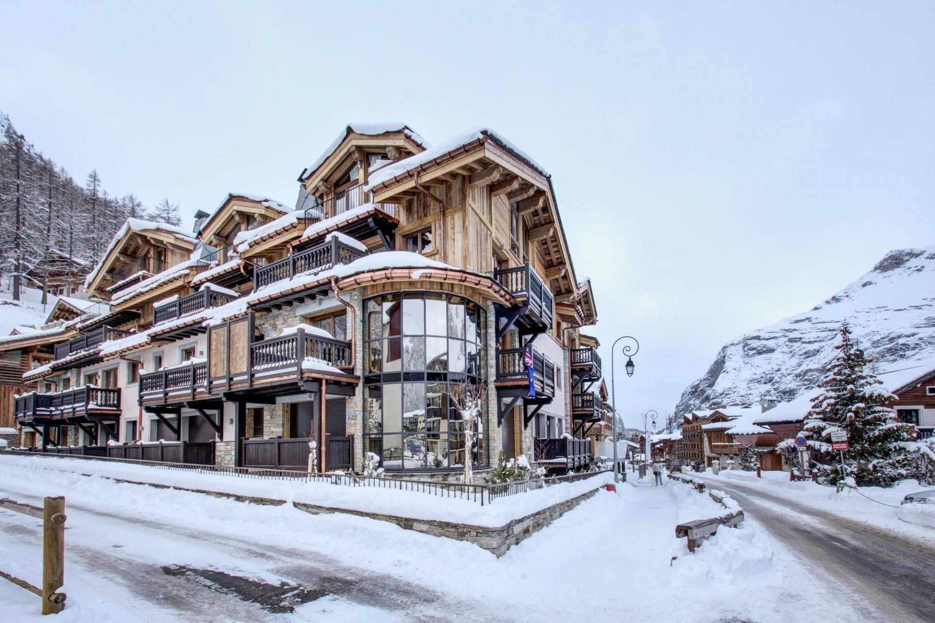 Val d’Isère Location Appartement Luxe Ululite Extérieur