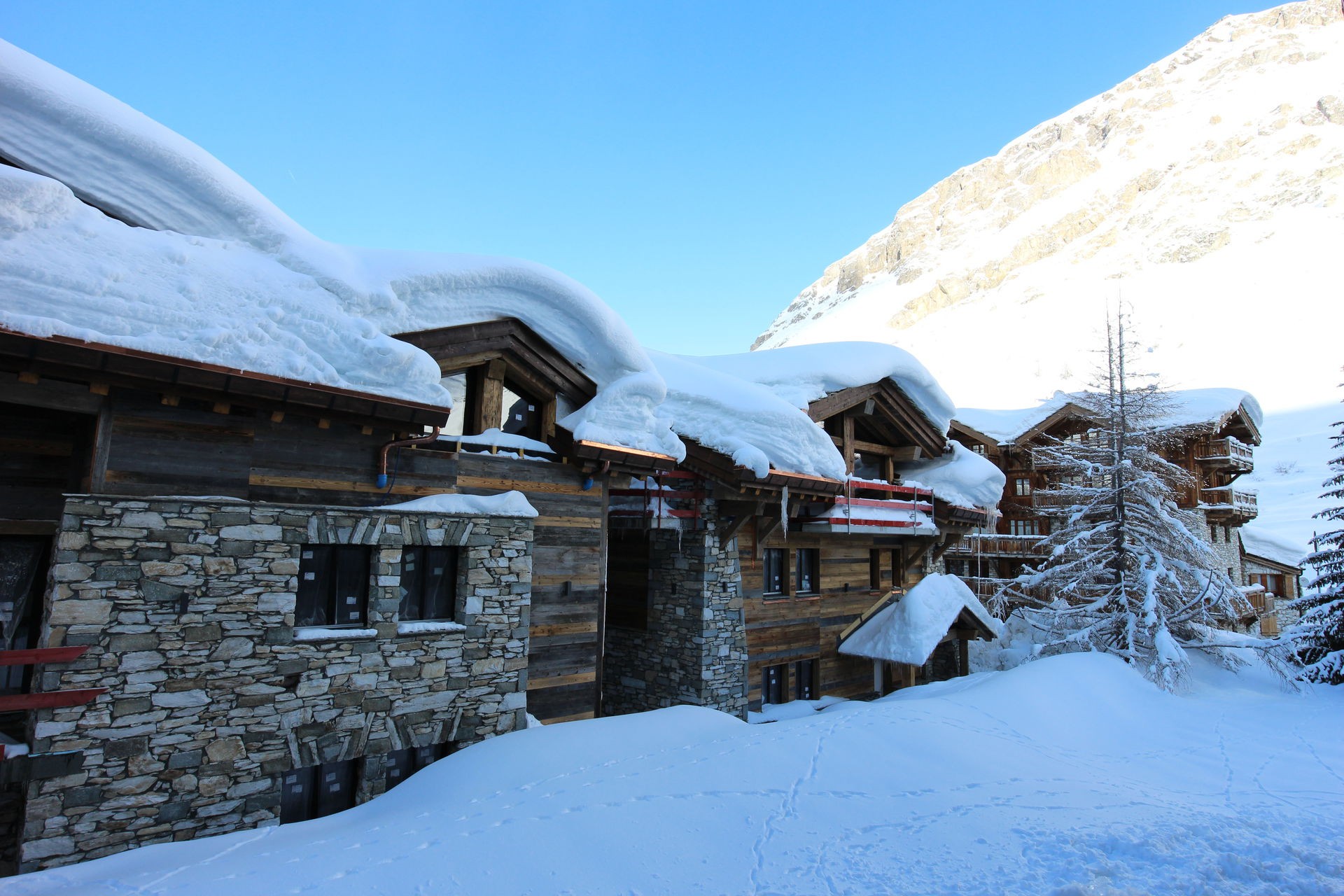 Val d’Isère Location Appartement Luxe Vadakite Extérieur