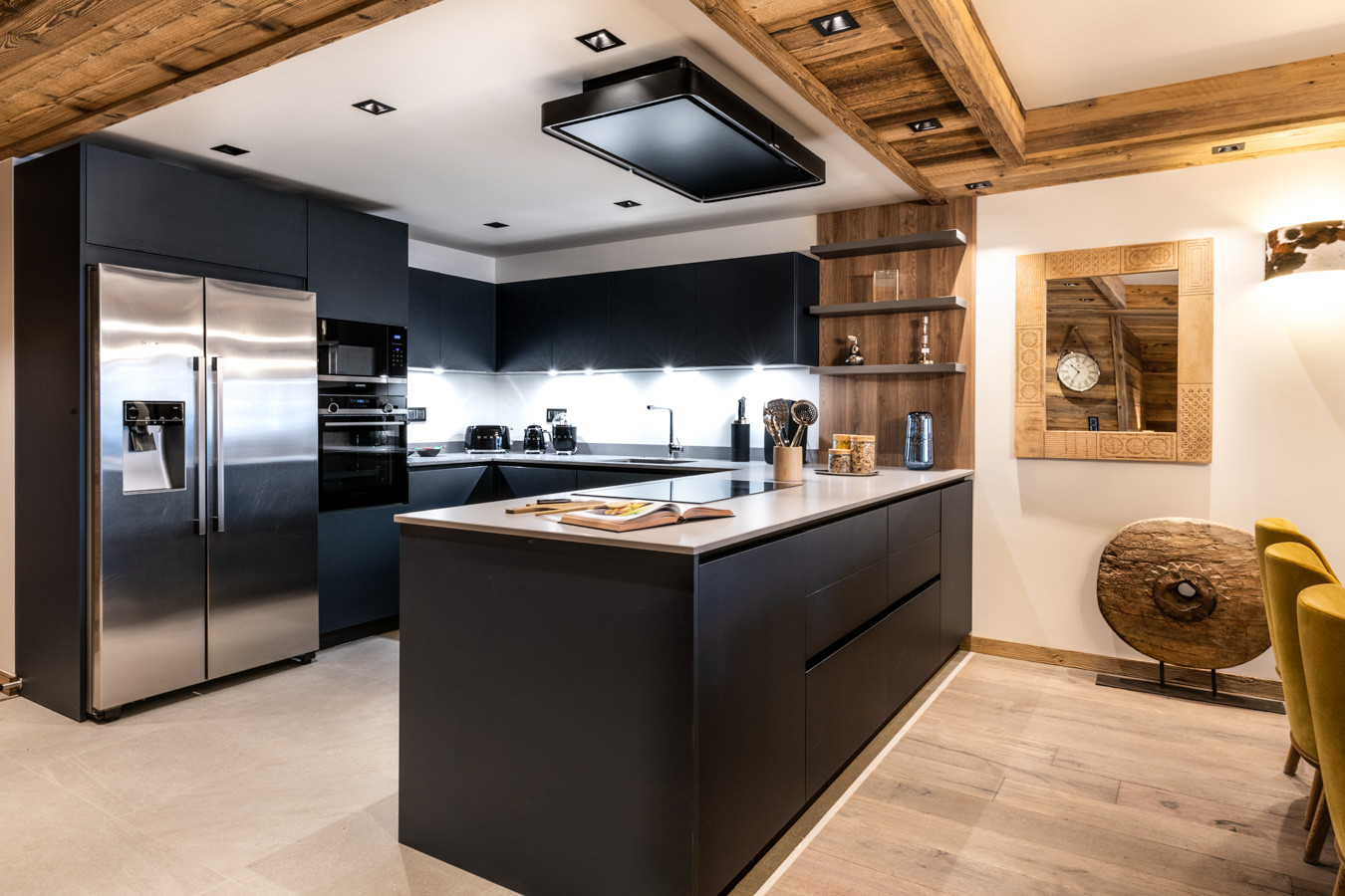 Val D'Isère Location Appartement Dans Résidence Luxe Valask  Cuisine