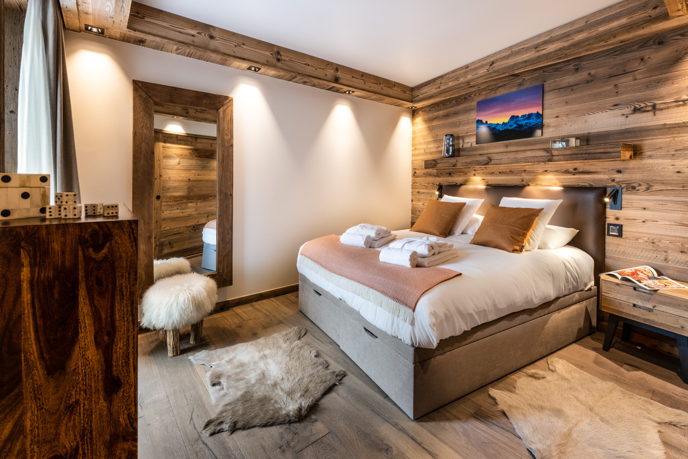 Val D'Isère Location Appartement Dans Résidence Luxe Valask Chambre 4