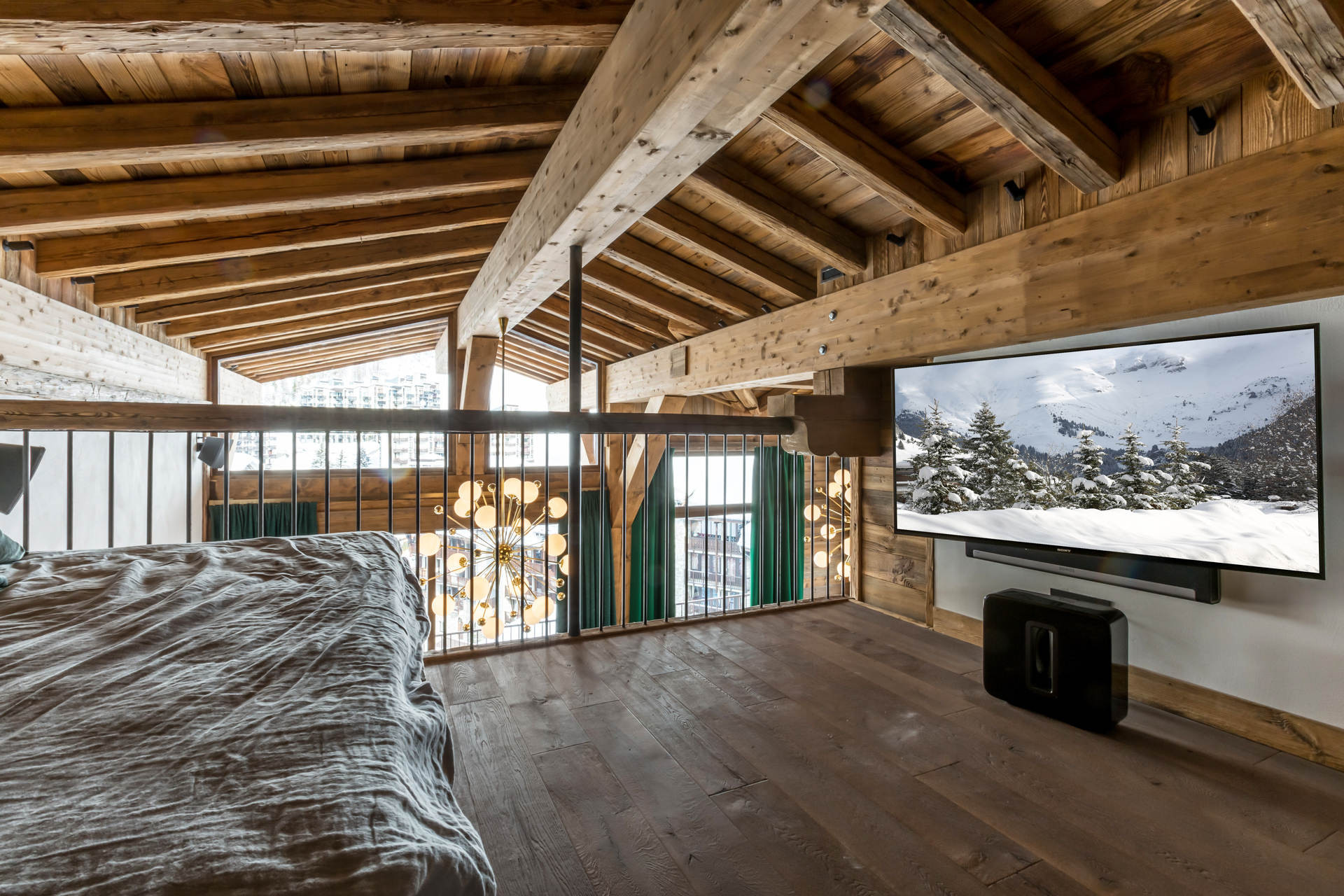 Val D'Isère Location Appartement Dans Résidence Luxe Valcor Chambre 5