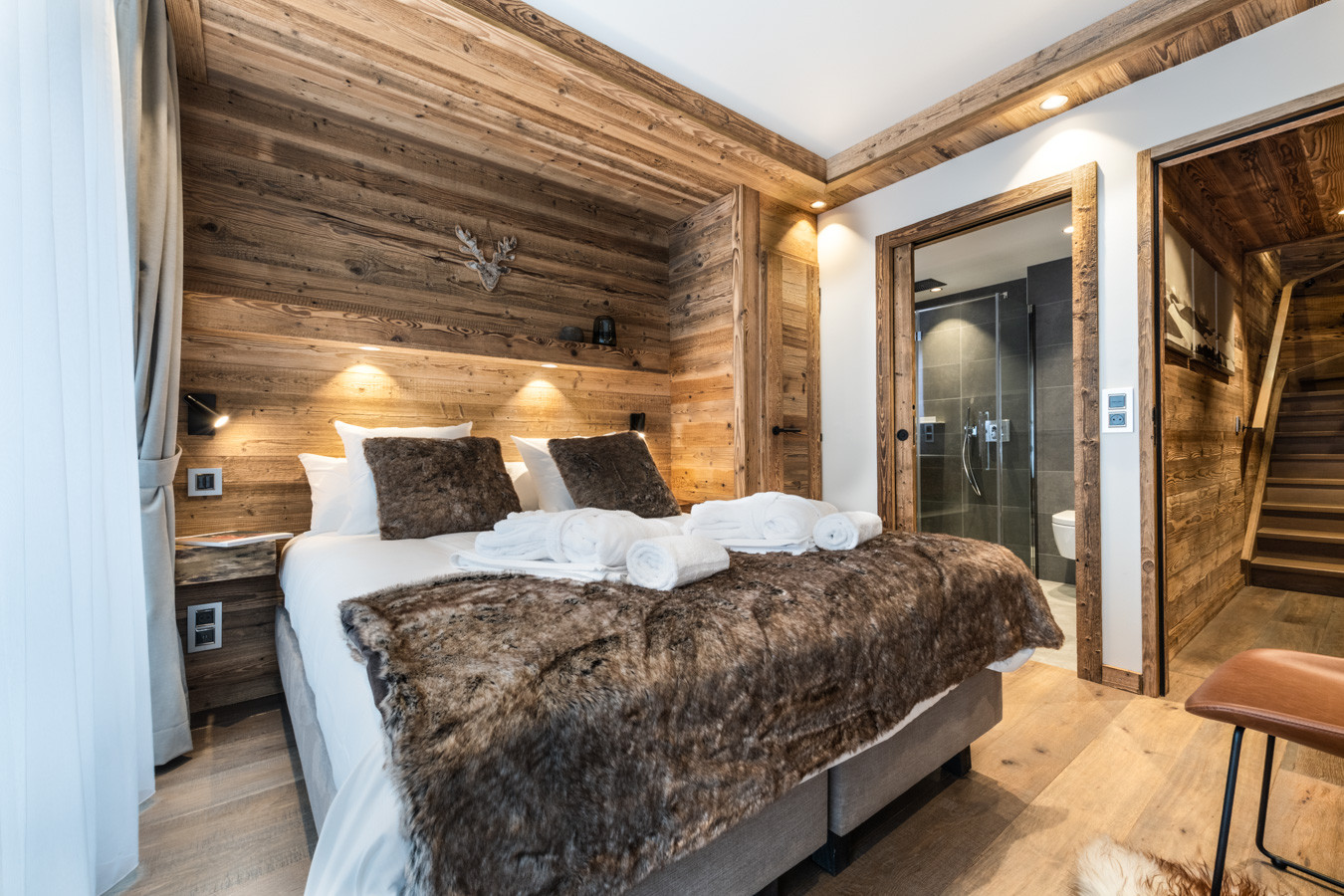 Val D'Isère Location Appartement Luxe Valdige Chambre