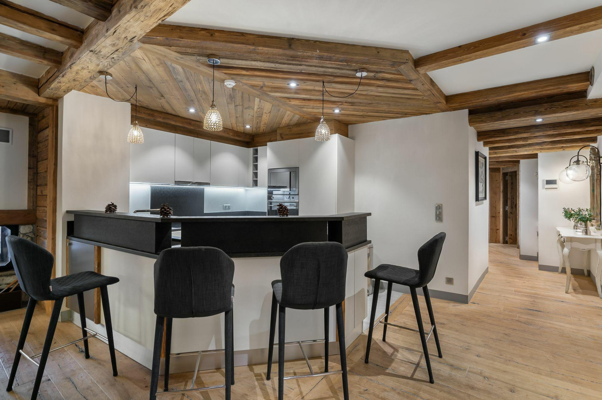 Val D'Isère Location Appartement Luxe Valdiu Cuisine 2