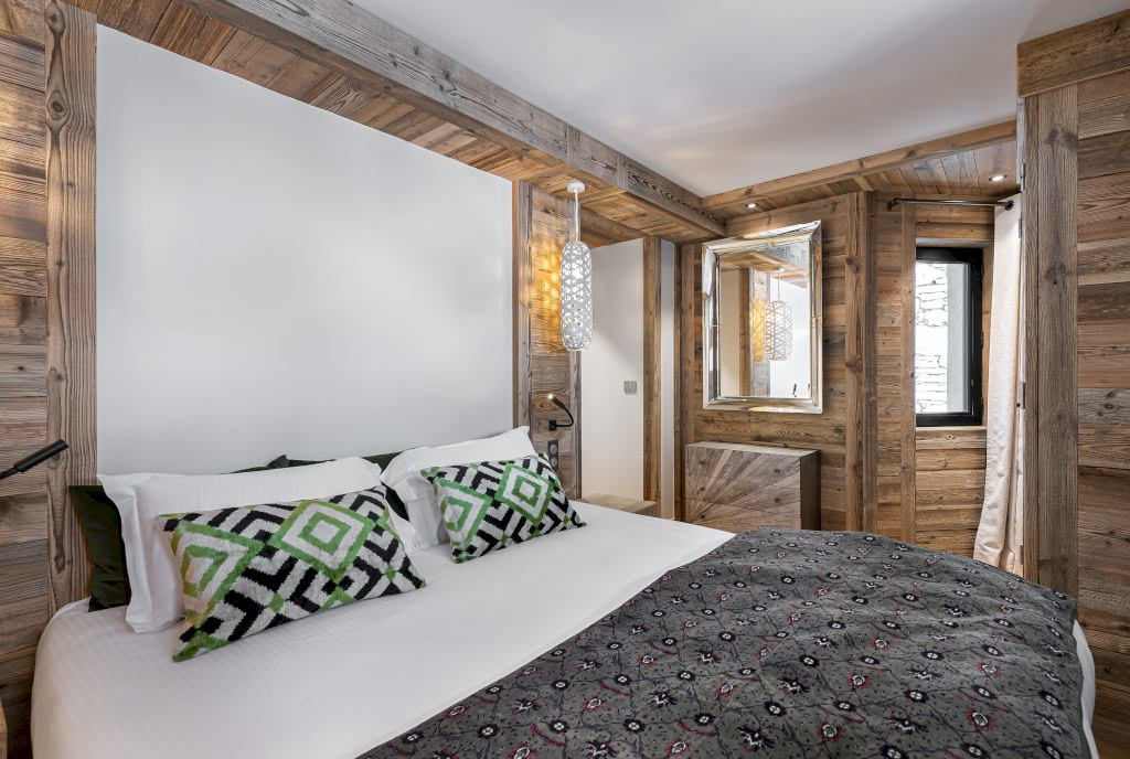 Val D'Isère Location Appartement Dans Chalet Luxe Valet Chambre 4