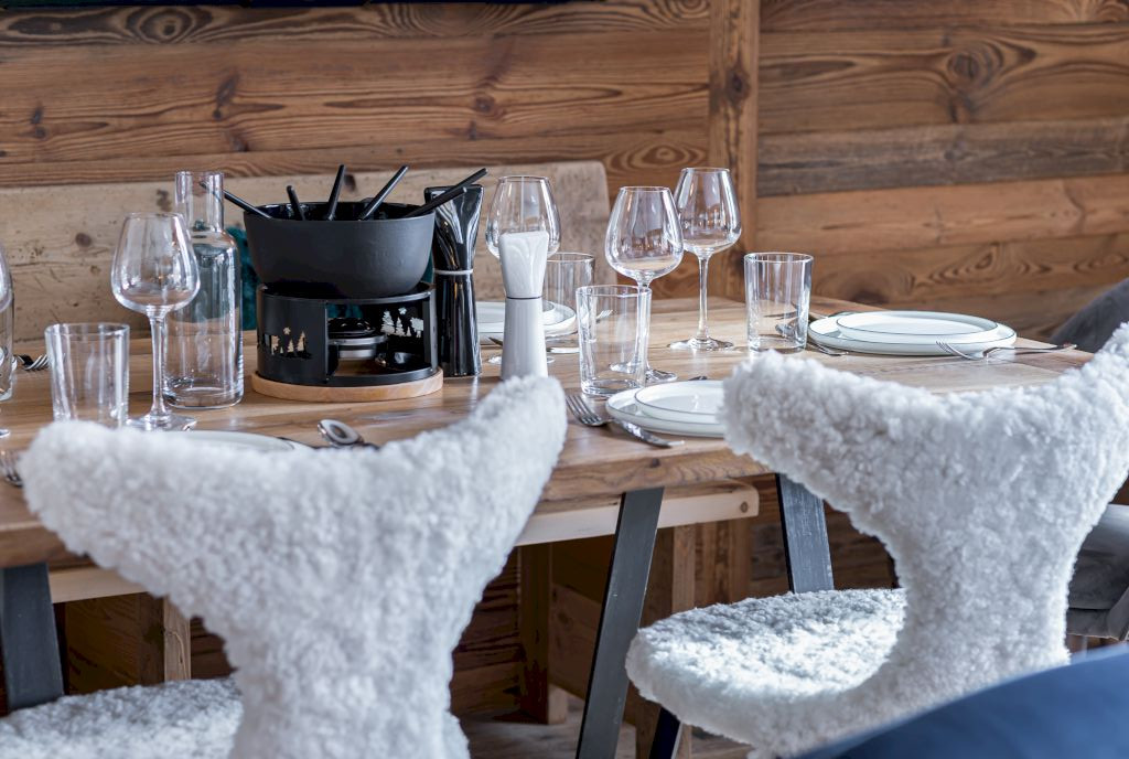 Val D'Isère Location Appartement Dans Chalet Luxe Valet Séjour