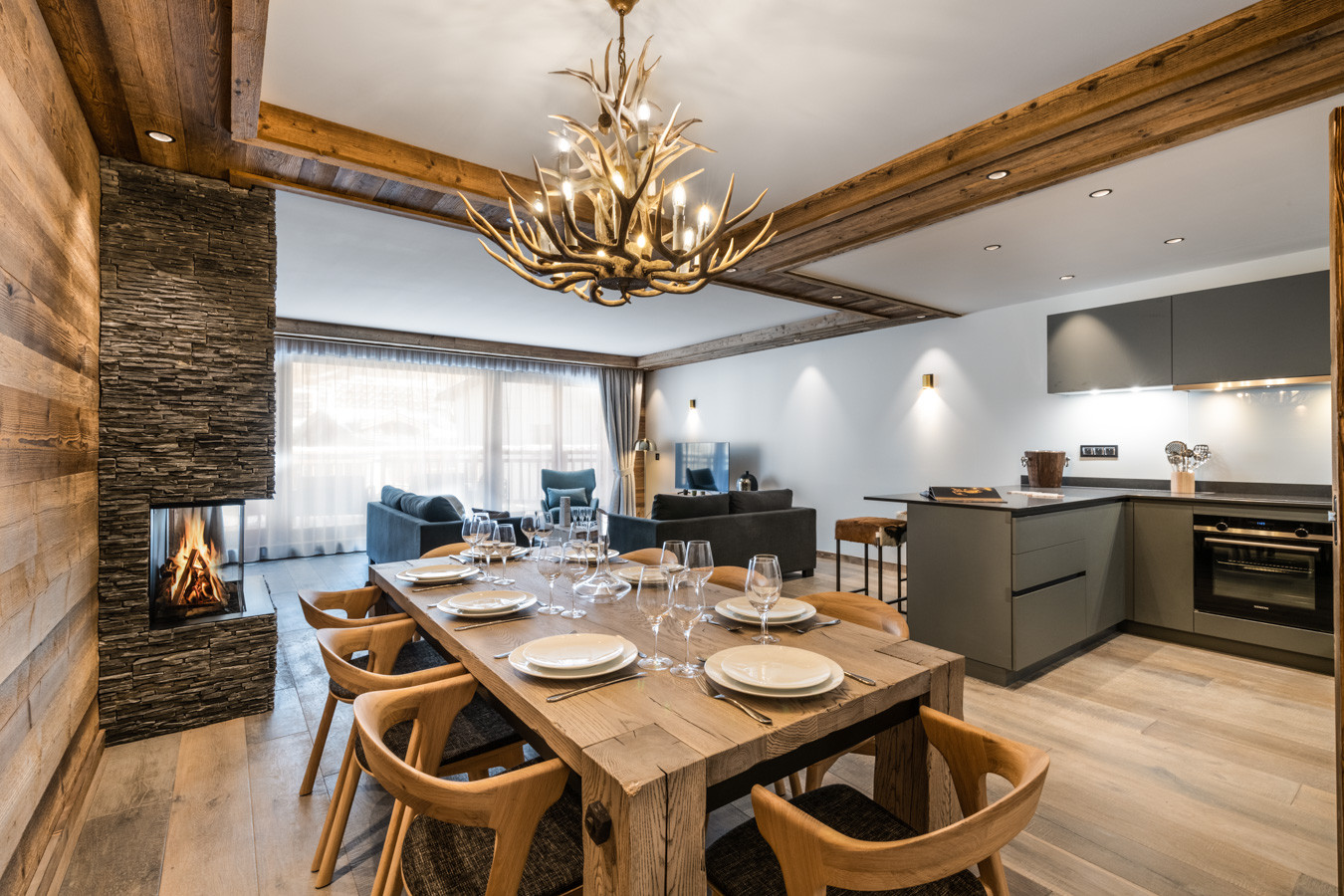 Val D'Isère Location Appartement Dans Résidence Luxe Valoge Séjour