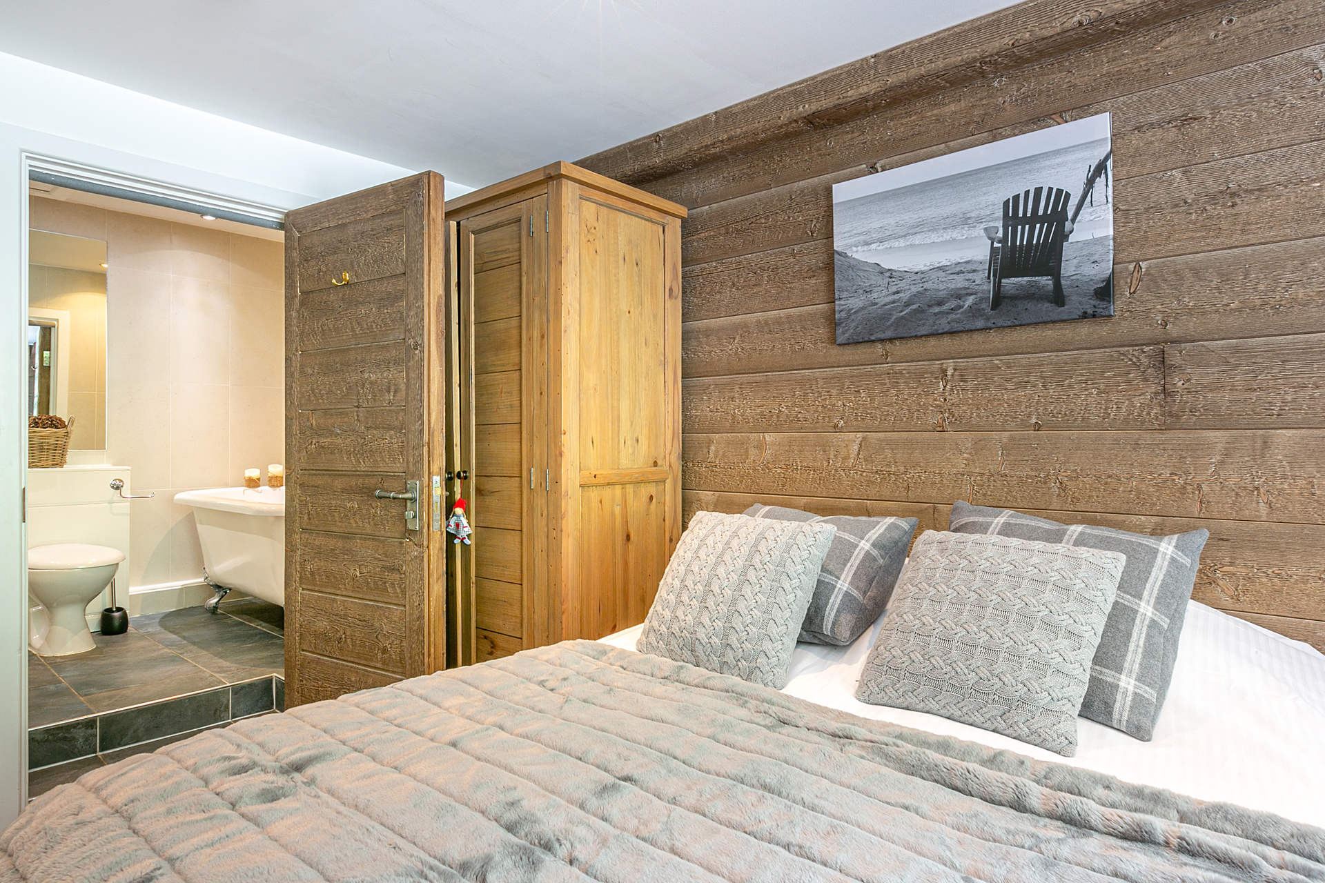 Val D'Isère Location Appartement Dans Résidence Luxe Valow Chambre 4