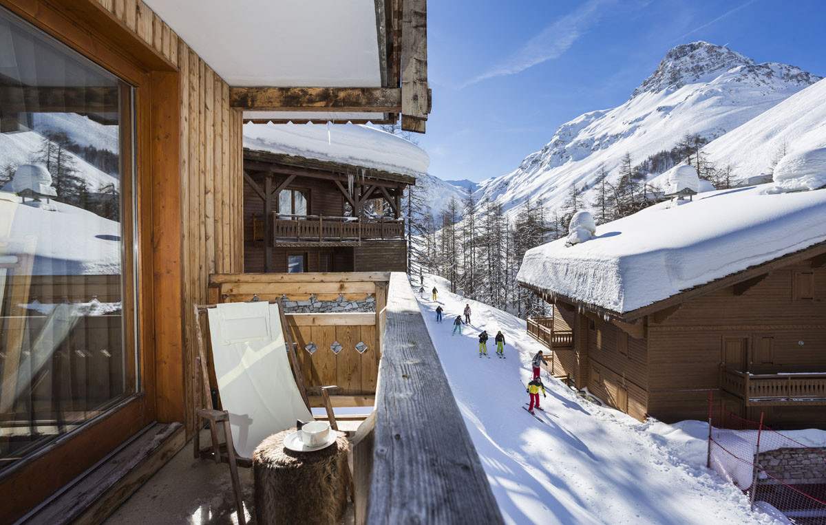 Val D'Isère Location Appartement Luxe Valpane Vue 