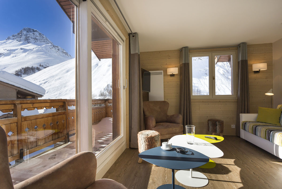 Val D'Isère Location Appartement Luxe Valpone Balcon