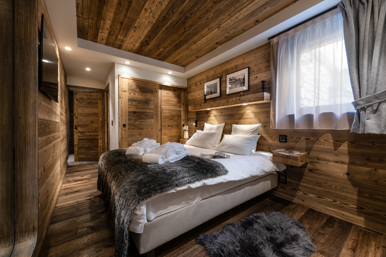 Val D'Isère Location Appartement Dans Résidence Luxe Valuge Chambre