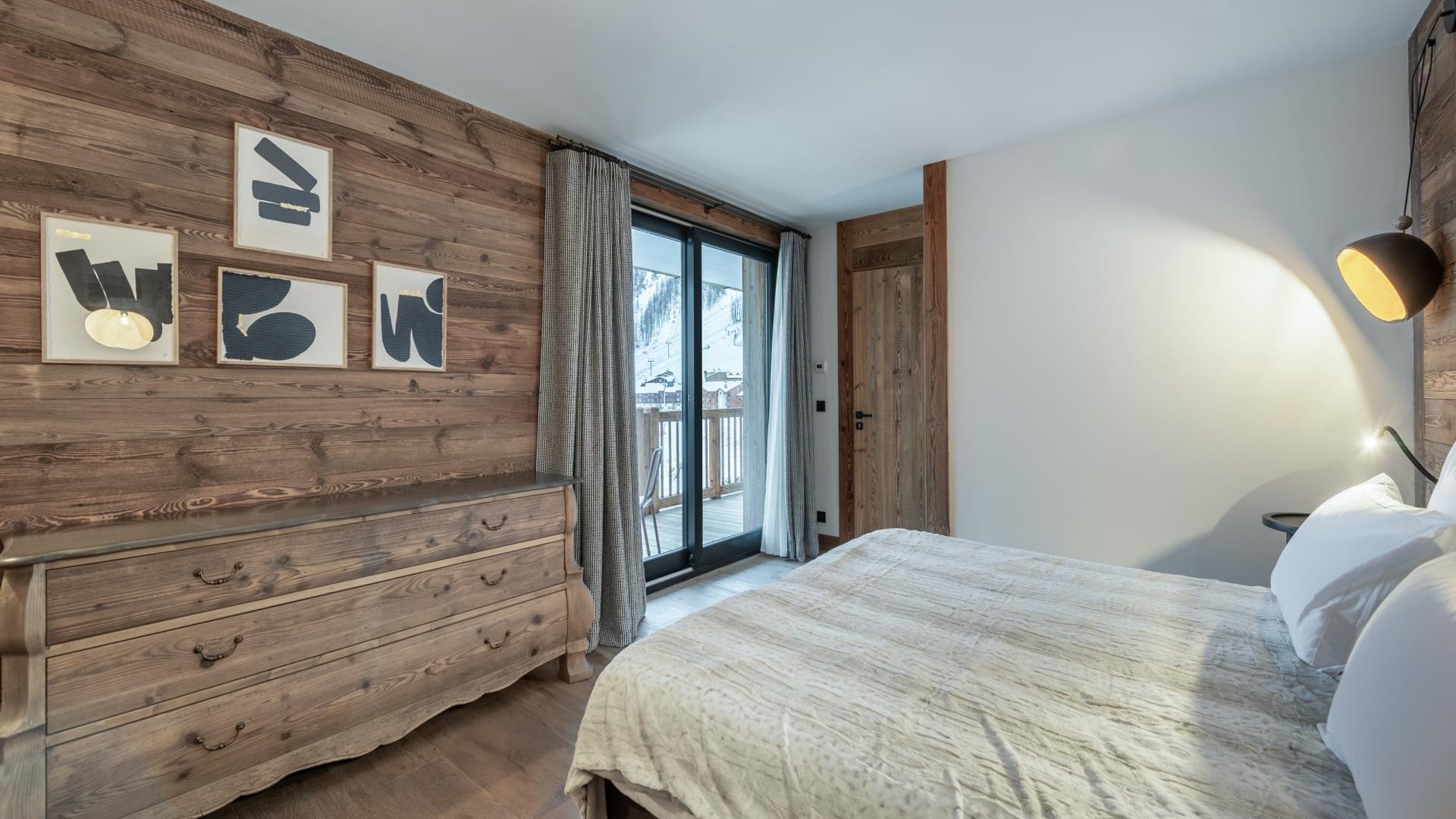 Val d’Isère Location Appartement Luxe Varmyte Chambre1