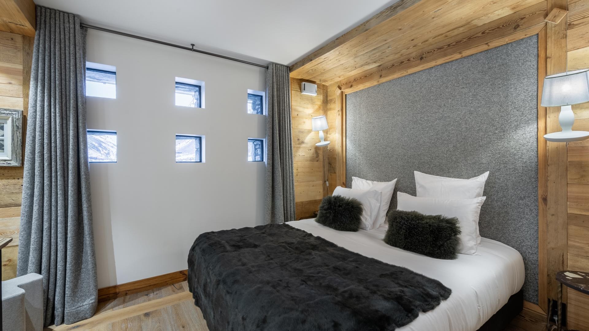 Val d’Isère Location Appartement Luxe Varmyte Chambre5