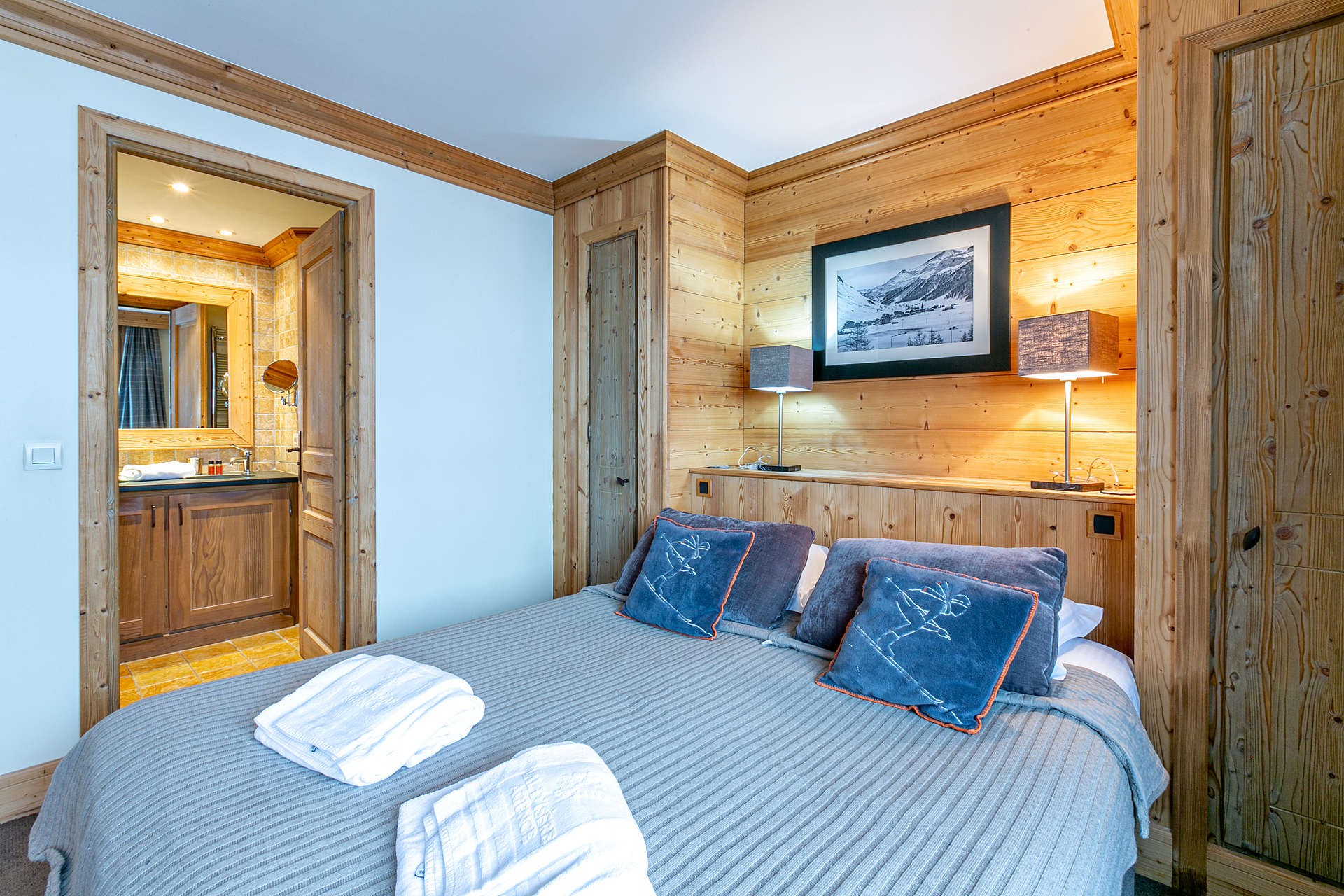 Val d’Isère Location Appartement Luxe Vatalis Chambre 5