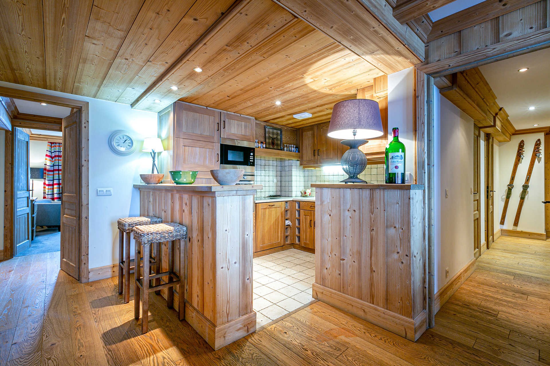 Val d’Isère Luxury Rental Apartment Vatalis Kitchen