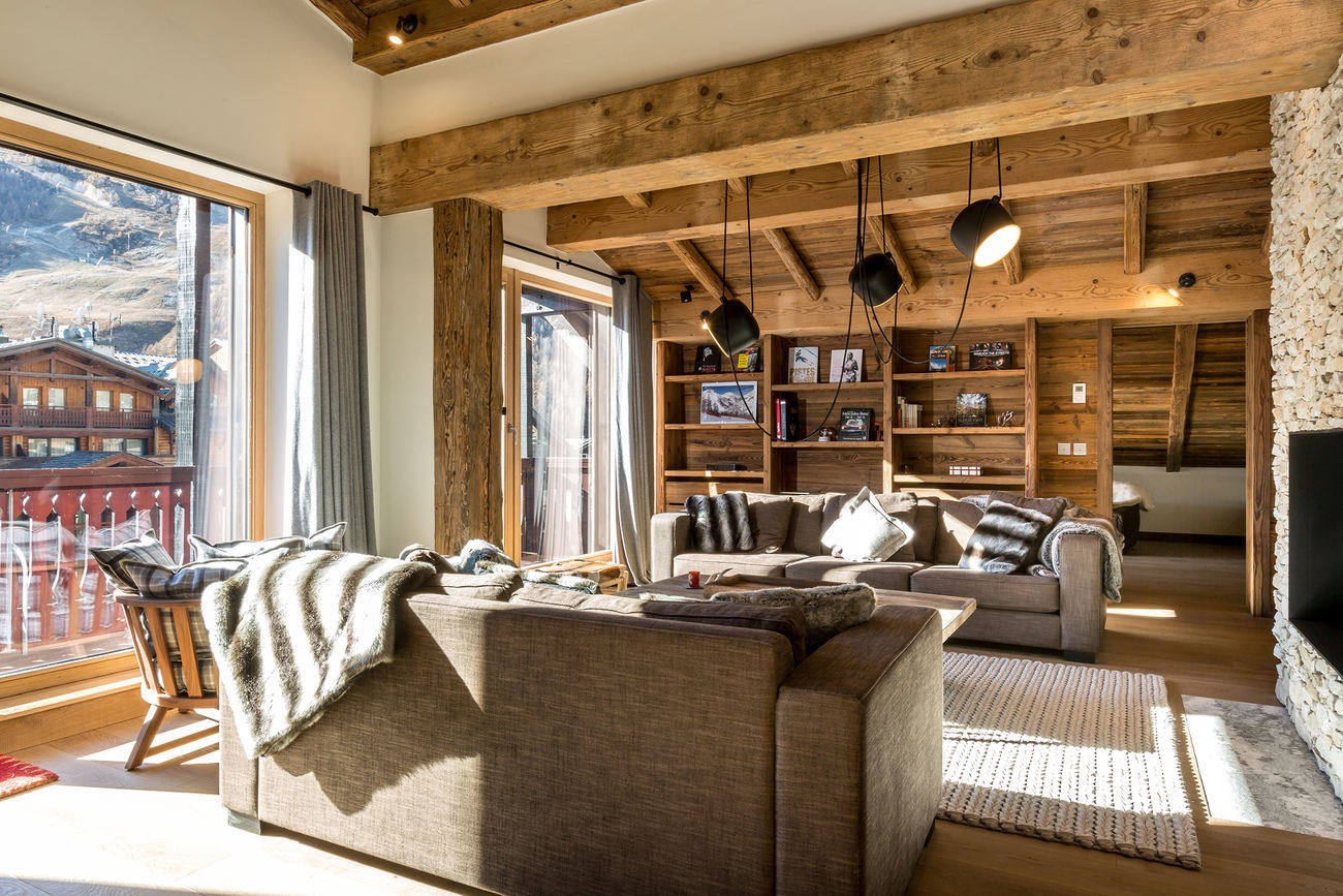 Val d’Isère Luxury Rental Appartment Vatolis Living Area 2