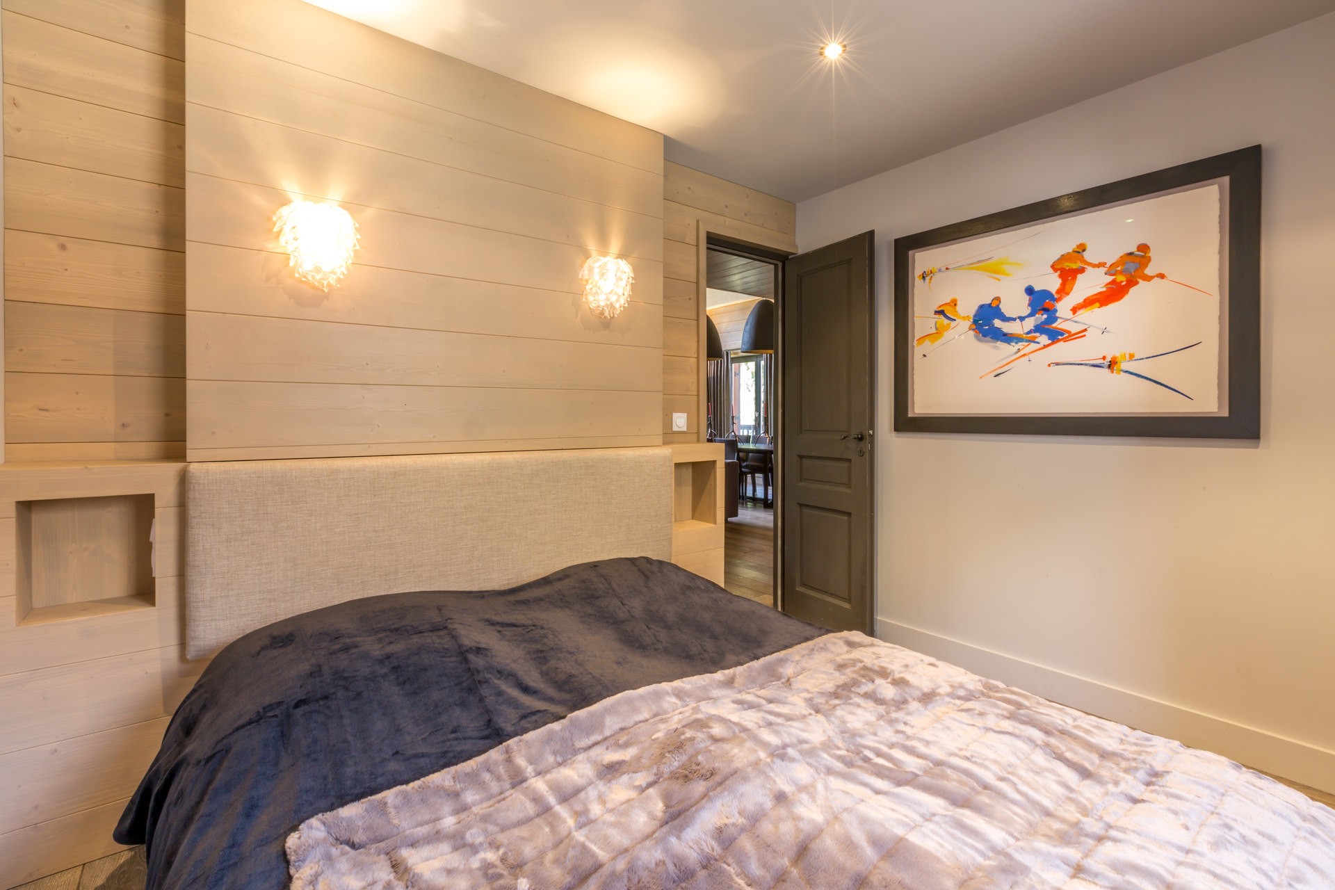 Val d’Isère Luxury Rental Apartment Vaxite Bedroom