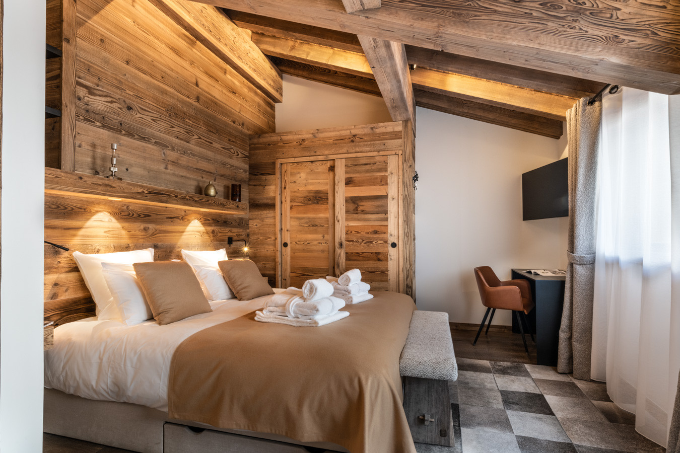 Val D'Isère Location Appartement Dans Résidence Luxe Vilige Chambre 5