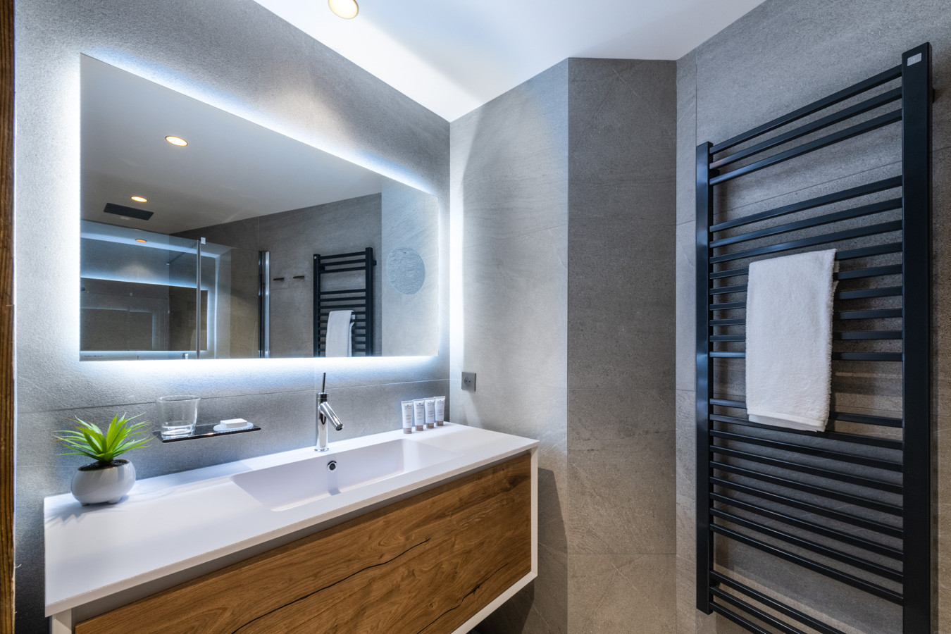 Val D'Isère Loaction Appartement Dans Résidence Luxe Village Salle De Bain 