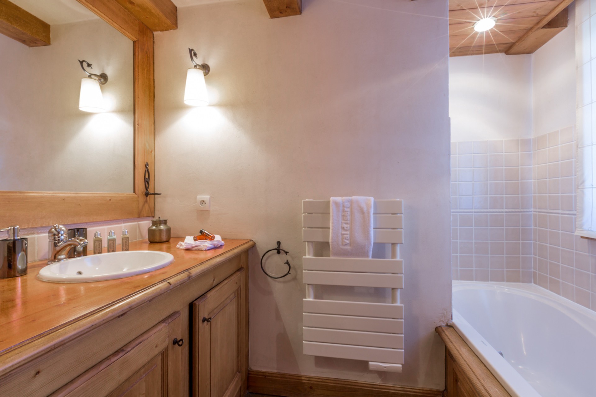 Val d’Isère Location Appartement Luxe Violane Salle De Bain