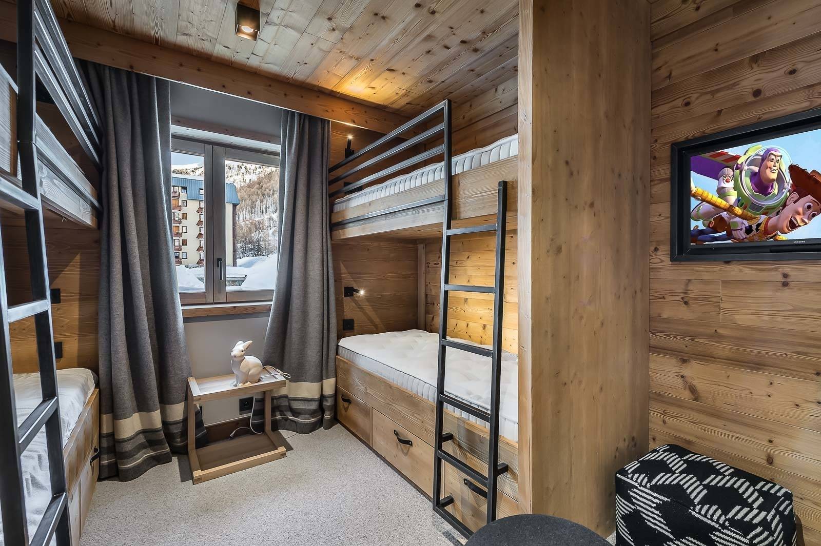 Val d’Isère Location Appartement Luxe Virlite Chambre 2