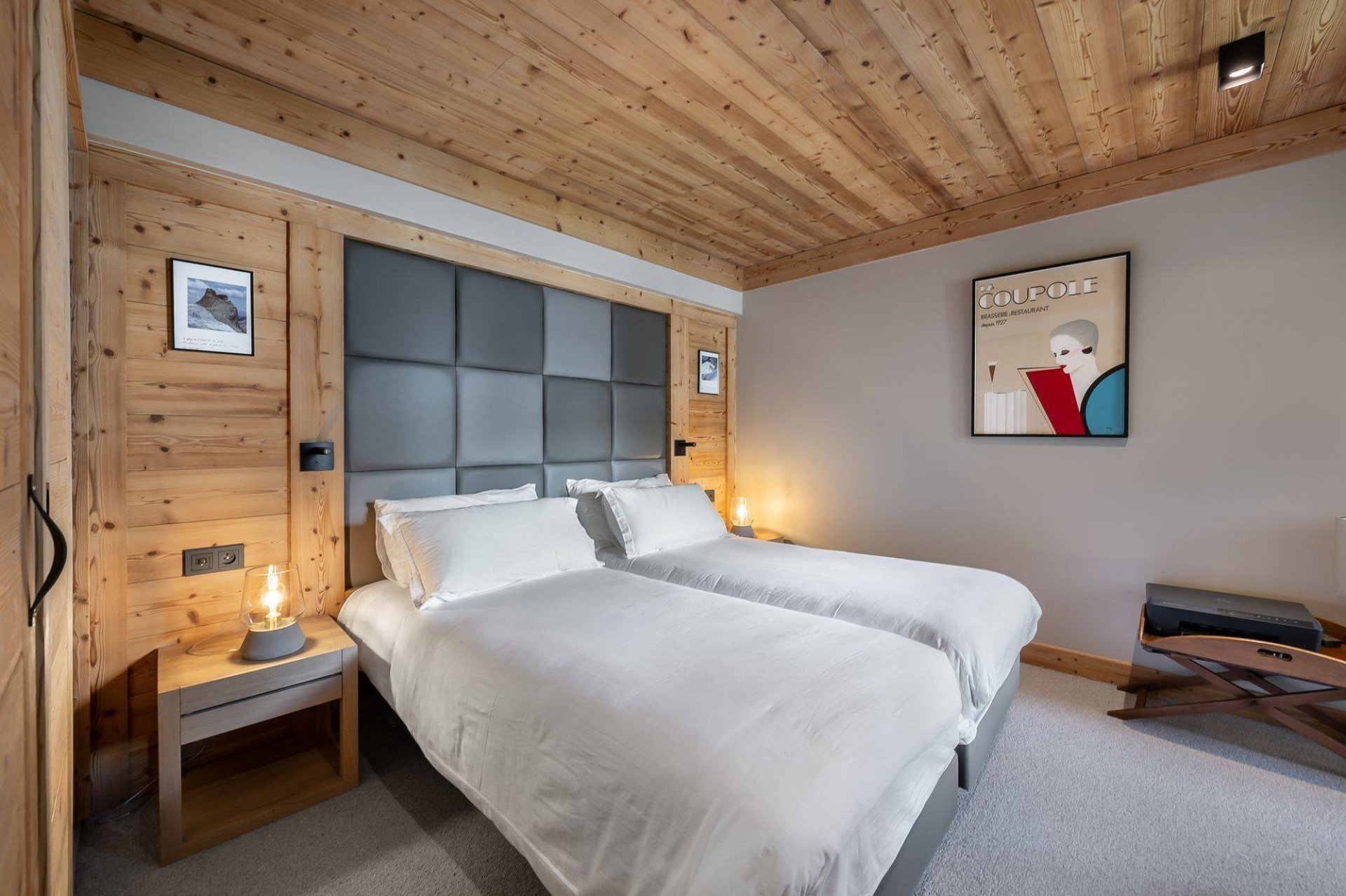 Val d’Isère Location Appartement Luxe Virlonte Chambre 2