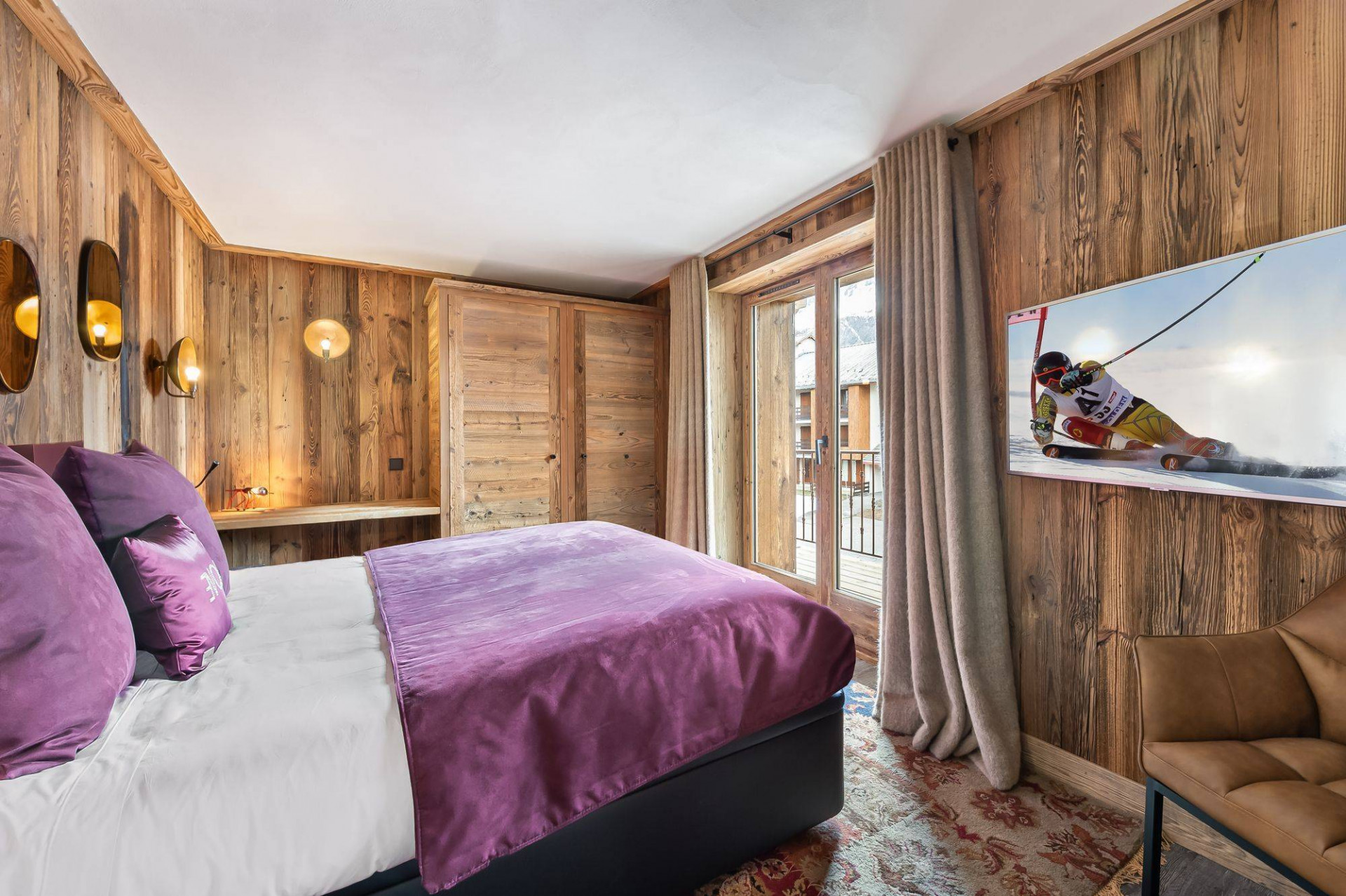Val D'Isère Location Appartement Luxe Vizila Chambre 4
