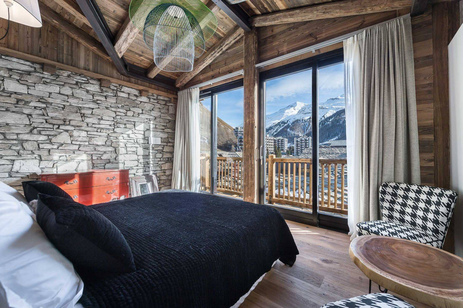 Val D'Isère Location Appartement Luxe Vonatouse Chambre 4