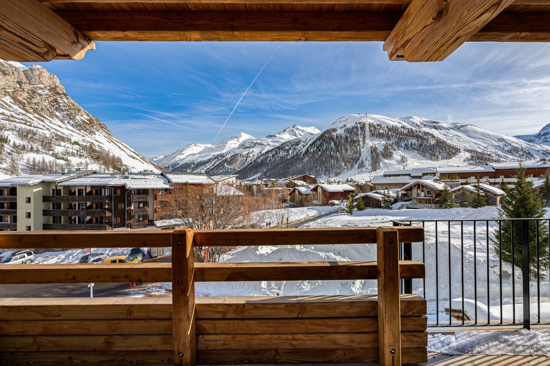 Val D’Isère Luxury Rental Chalet Amazonite View