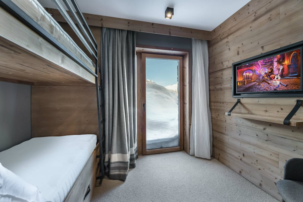 Val D'Isère Location Chalet Luxe Darmera Chambre 2