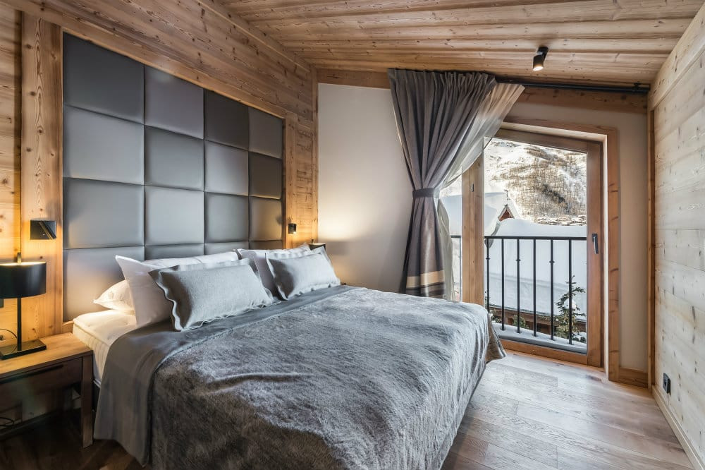 Val D'Isère Location Chalet Luxe Darmera Chambre