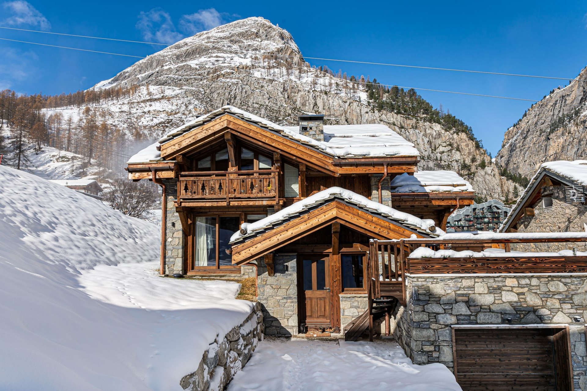 Val d’Isère Location Chalet Luxe Eclaito Extérieur 4