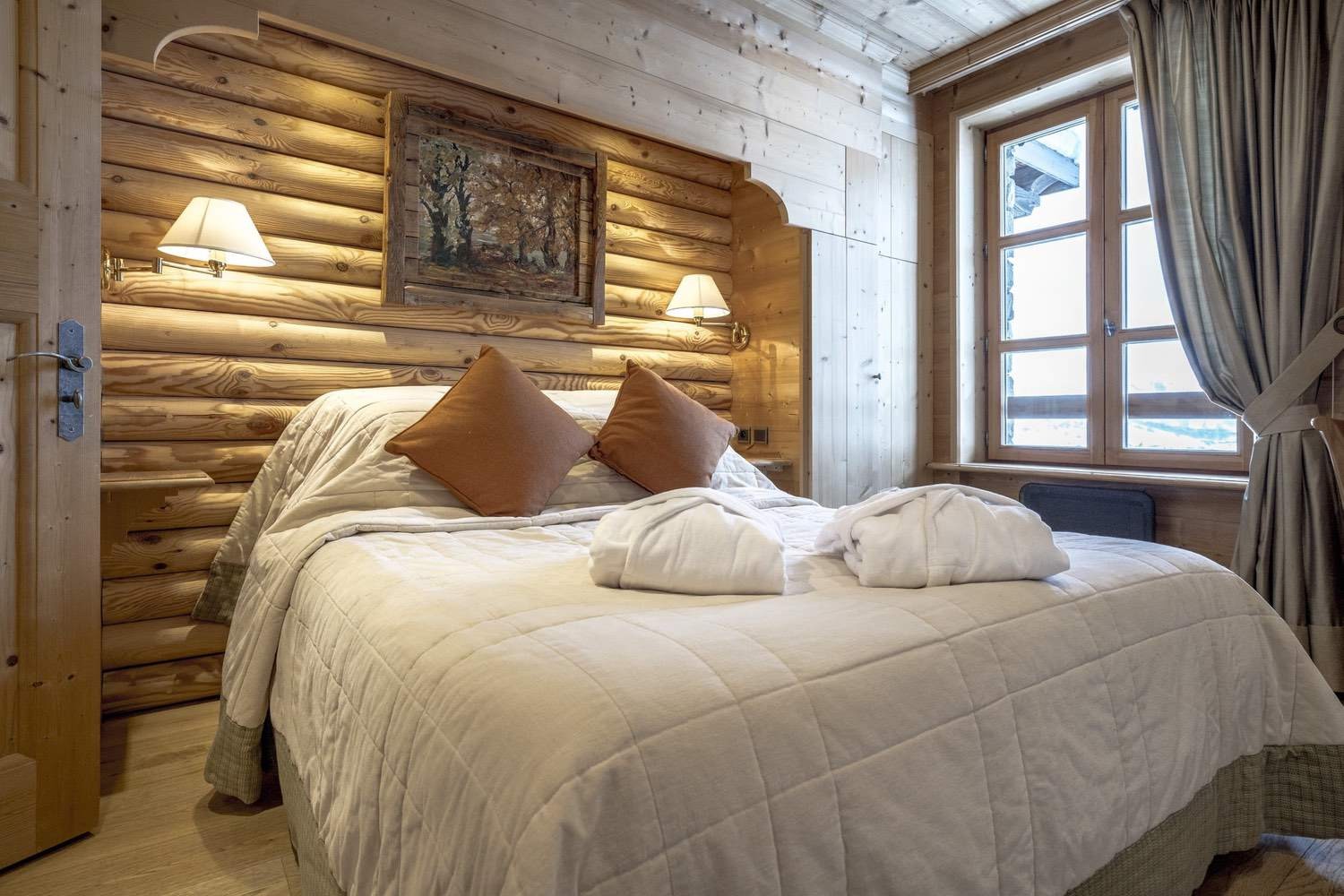 Val d'Isère Location Chalet Luxe Grenat Almandin Chambre 1