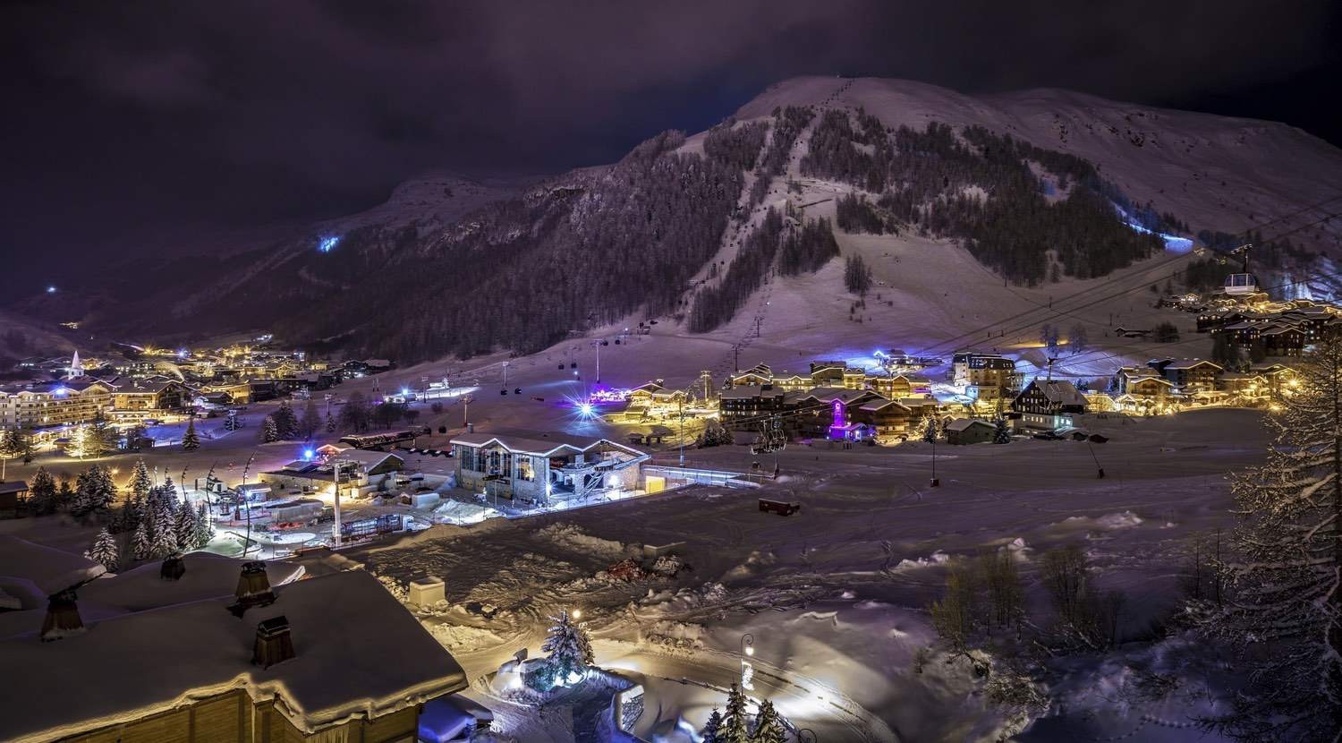 Val d'Isère Location Chalet Luxe Grenat Almandin Vue