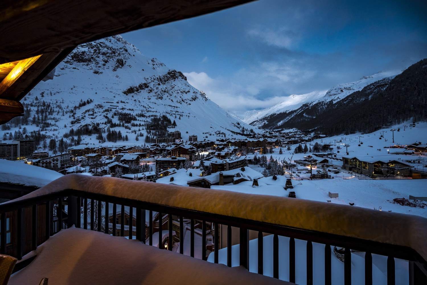 Val d'Isère Location Chalet Luxe Grenat De Boheme Vue Montagne