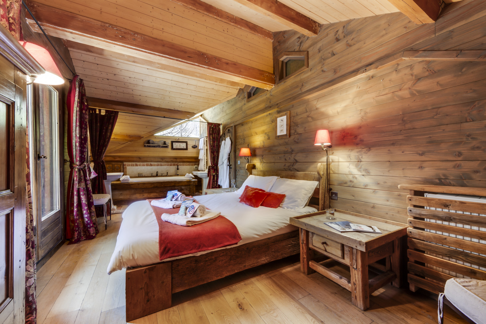 Val D'Isère Location Chalet Luxe Sabalite Chambre 4