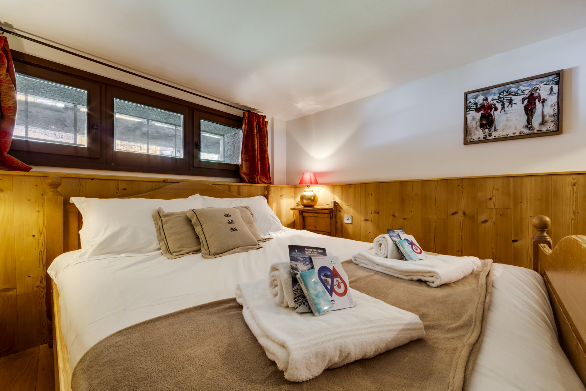 Val D'Isère Location Chalet Luxe Sabalite Chambre 6