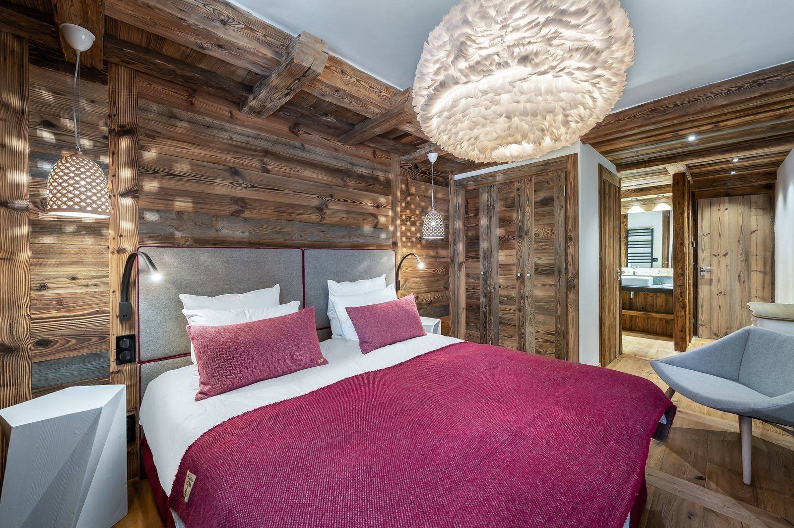 Val d’Isère Location Chalet Luxe Tapizo Chambre 2