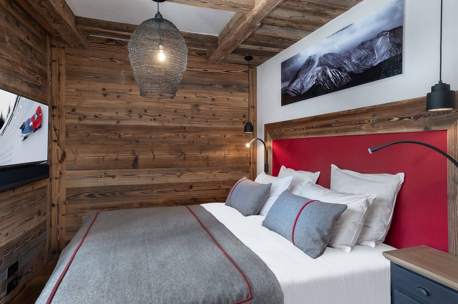 Val d’Isère Location Chalet Luxe Tapizo Chambre 4