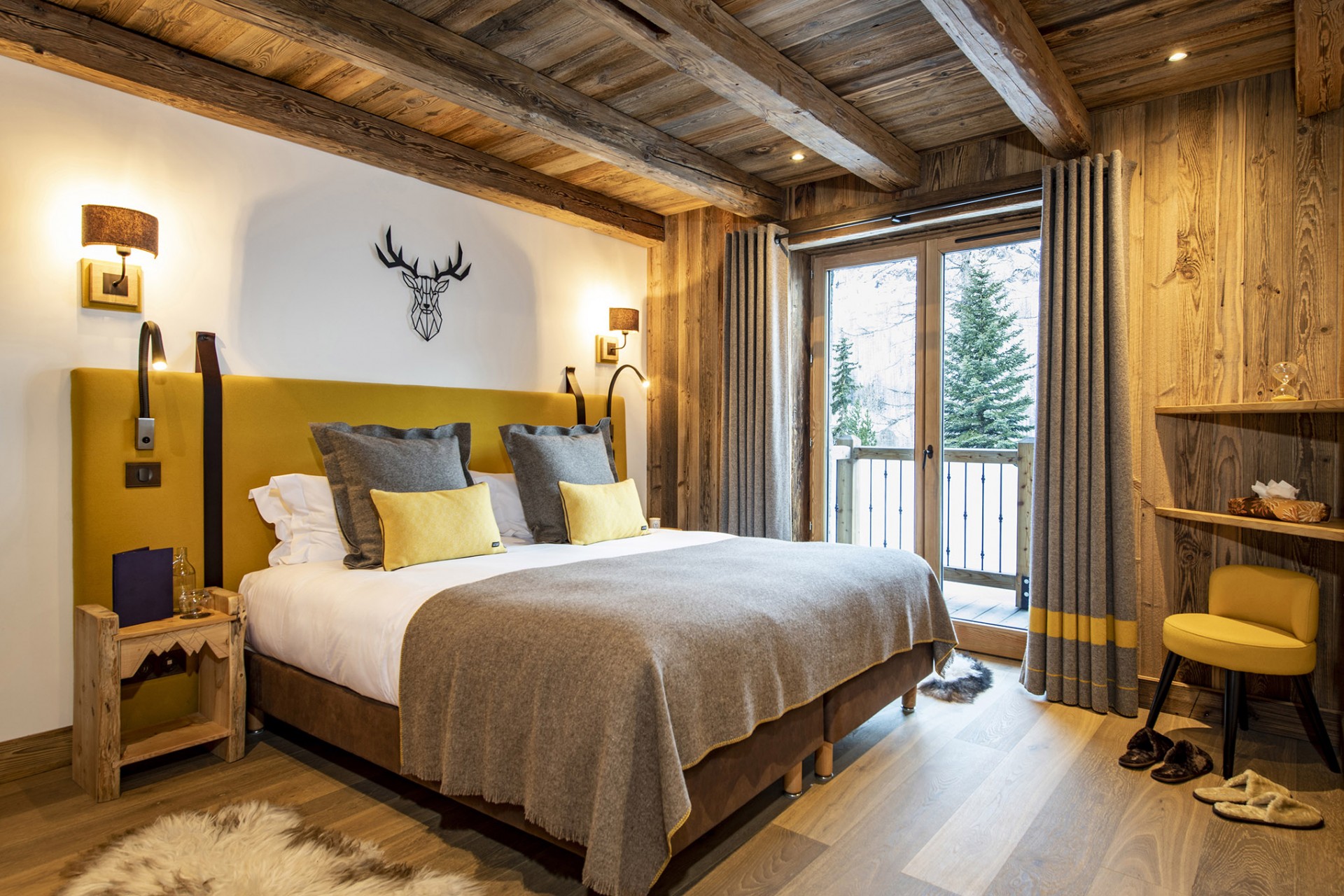 Val D’Isère Location Chalet Luxe Umbate Chambre 3