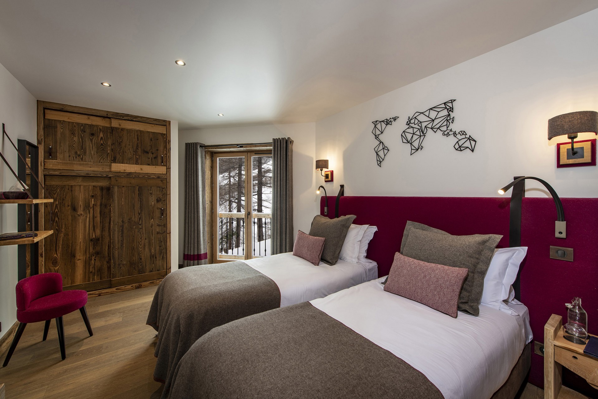 Val D’Isère Location Chalet Luxe Umbate Chambre 9