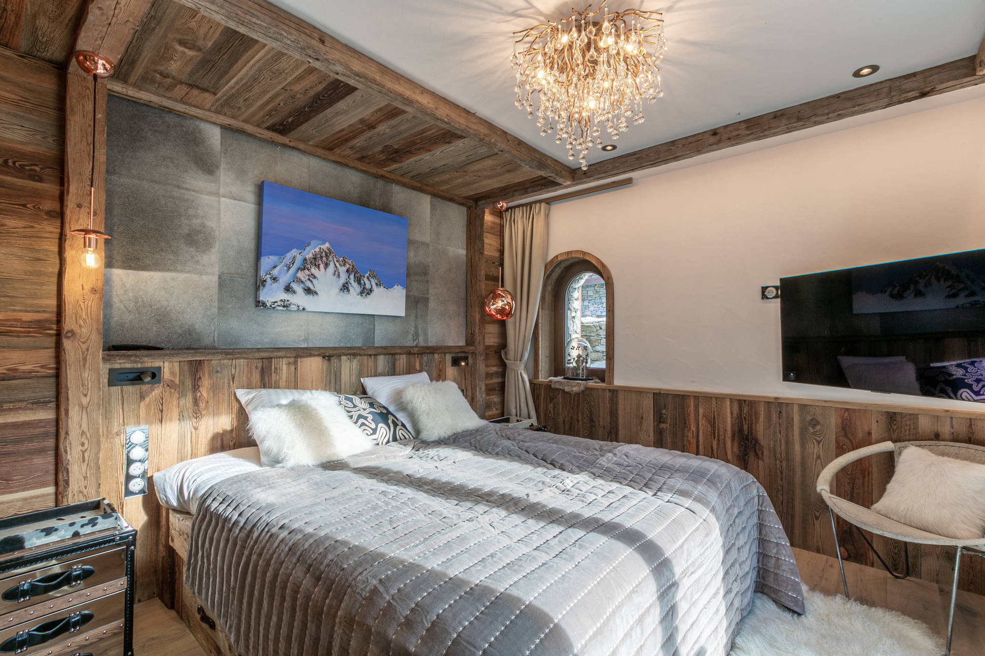 Val D'isère Location Chalet Luxe Valin Chambre 5