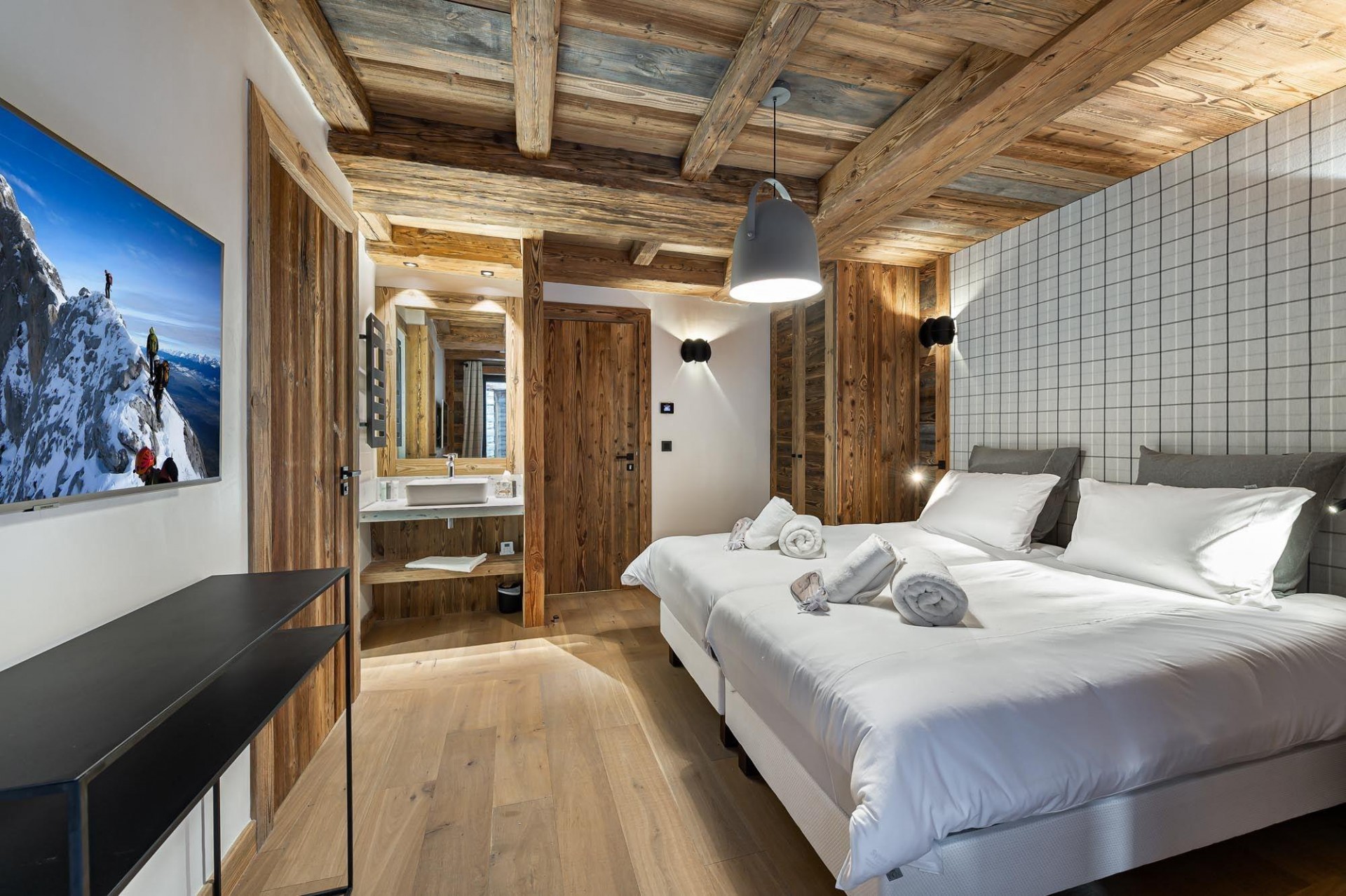 Val D'Isère Location Chalet Luxe Valus Chambre 7