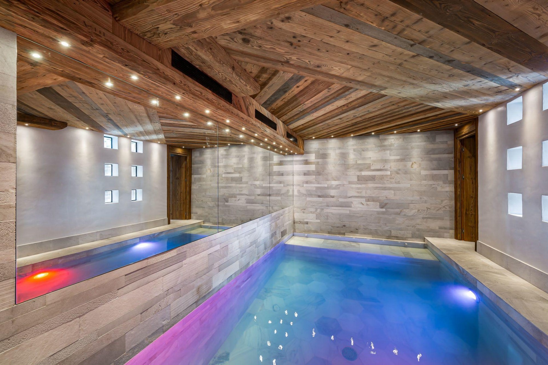 Val D'Isère Location Chalet Luxe Valus Pisicine