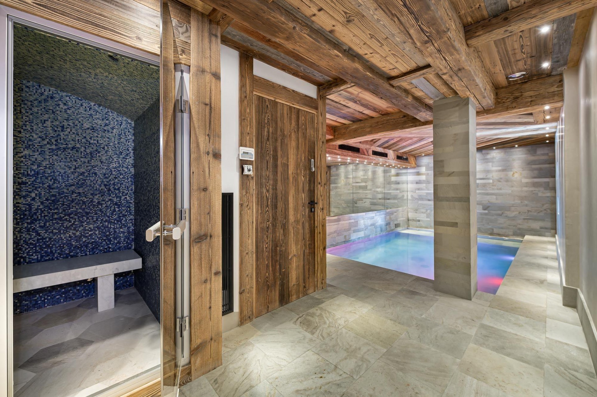 Val D'Isère Location Chalet Luxe Valus Sauna