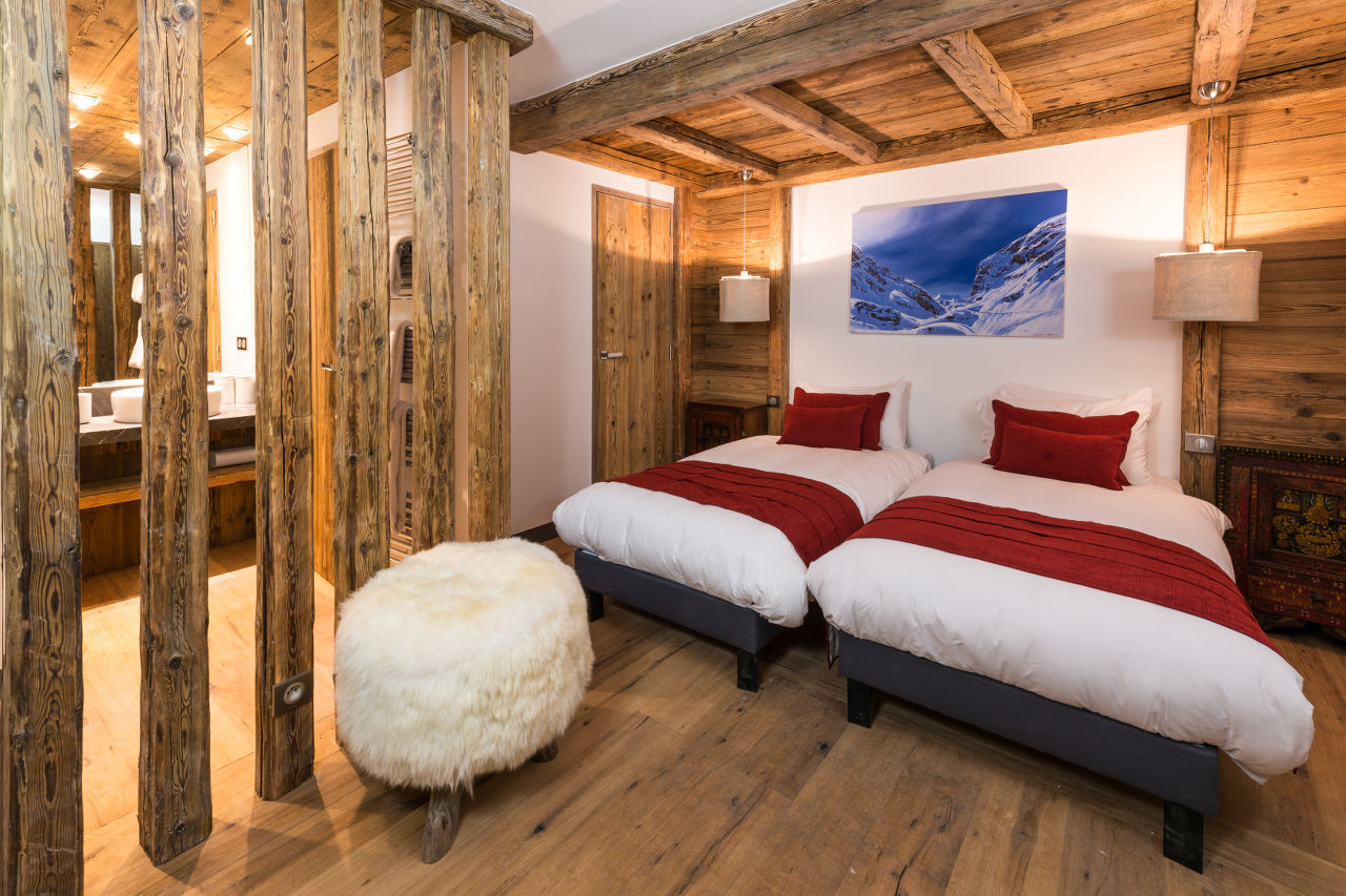 Val D'Isère Location Chalet Luxe Variolis Chambre 3